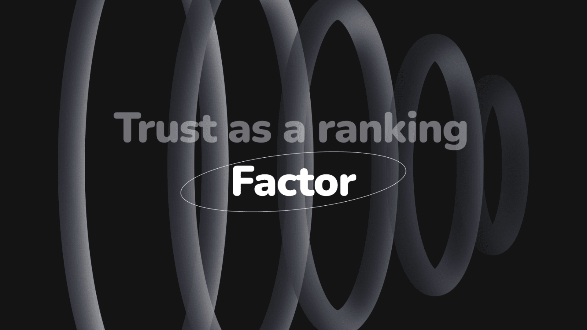 Trust as a ranking factor for AI models